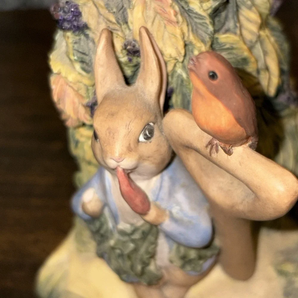 Bookish Whimsical Beatrix Potter Collection Rabbit Bookends